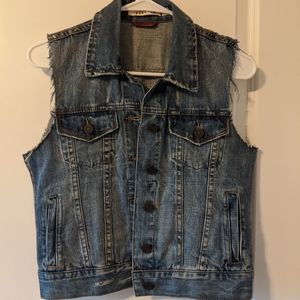 Denim vest